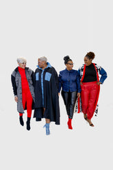 Curvy Faux Leather Red Joggers