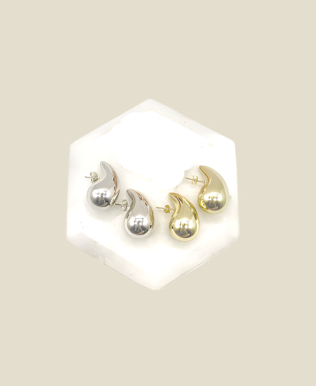 Tear Drop Statement Earrings