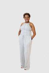 Curvy Pintuck Chill Set in Grey